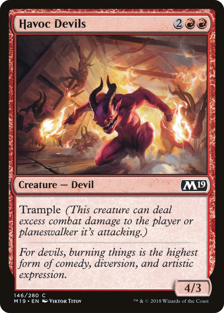 Image of Havoc Devils (M19-146) - Core Set 2019