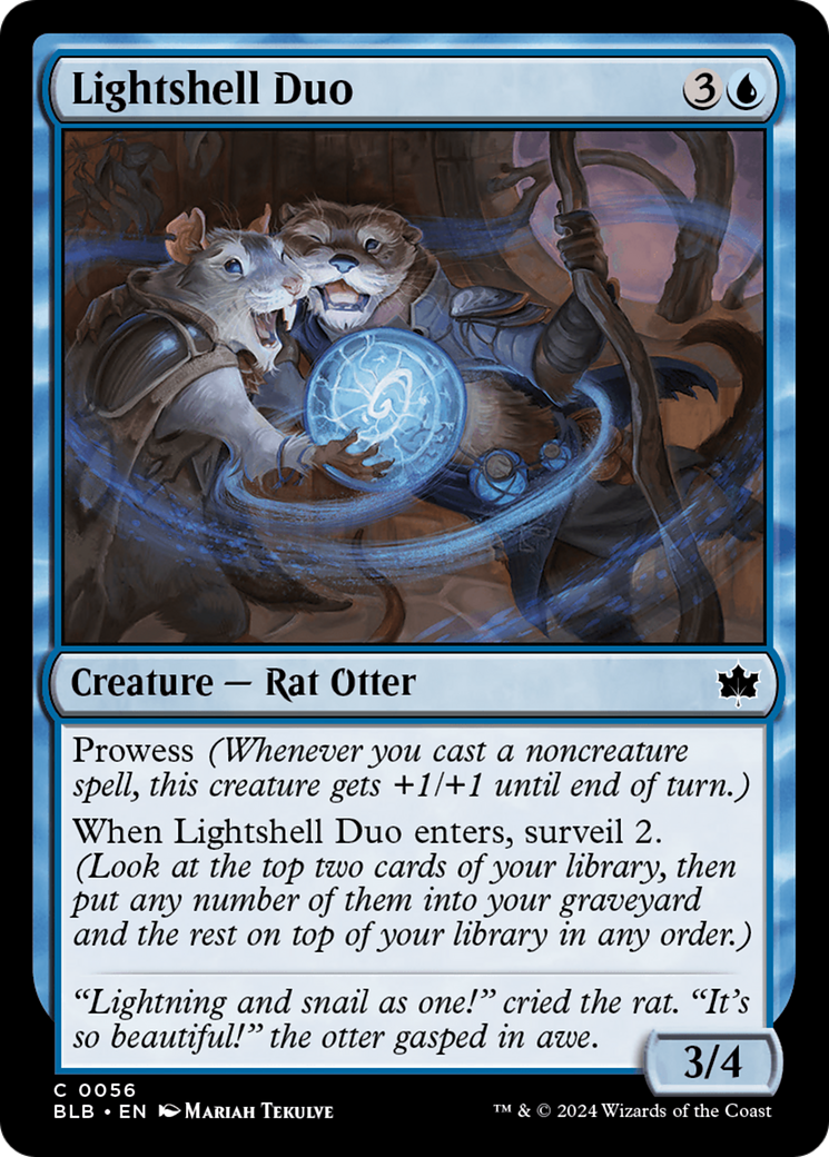 Image of Lightshell Duo (BLB-056) - Bloomburrow
