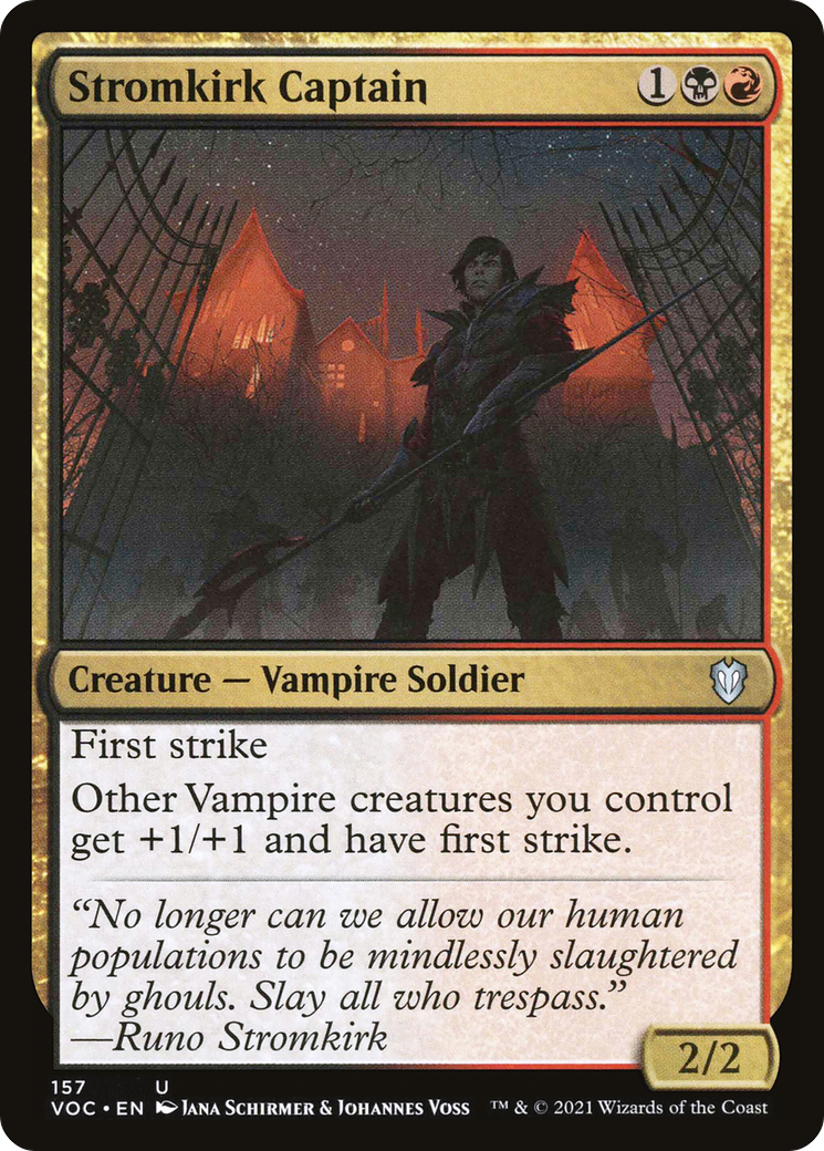 Image of Stromkirk Captain (VOC-157) - Crimson Vow Commander