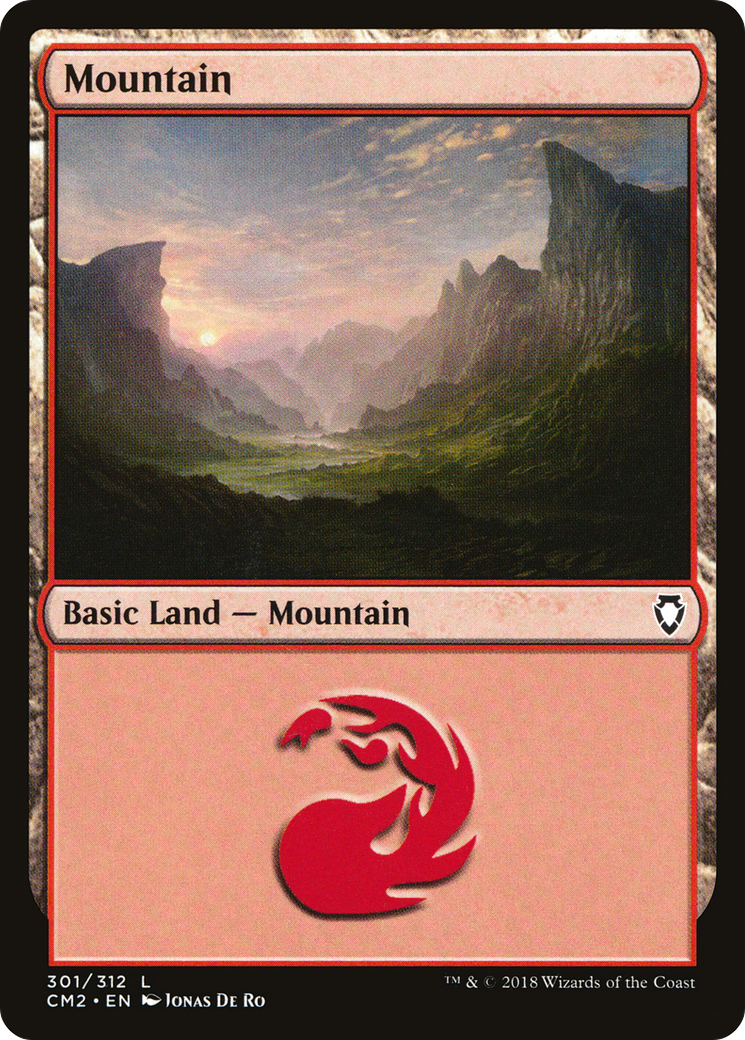 Image of Mountain (301) (CM2-301) - Commander Anthology Volume II
