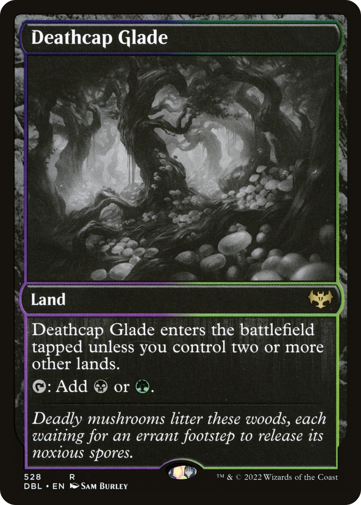 Image of Deathcap Glade (DBL-528) - Innistrad: Double Feature Foil