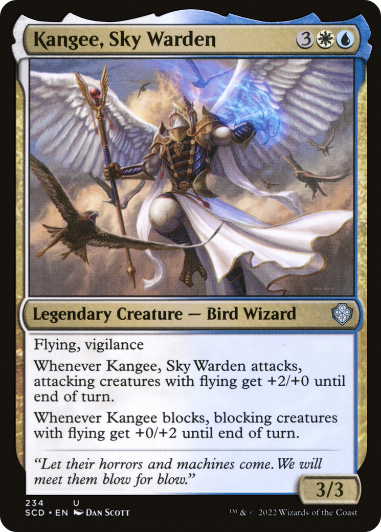 Image of Kangee, Sky Warden (SCD-234) - Starter Commander Decks