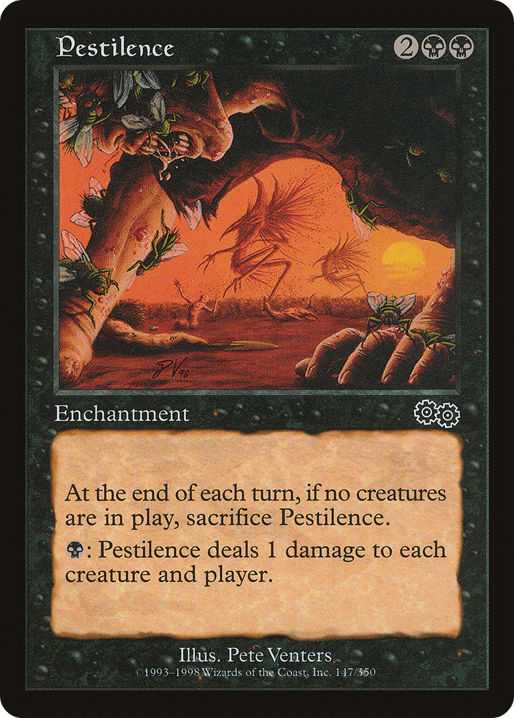 Image of Pestilence (USG-147) - Urza's Saga