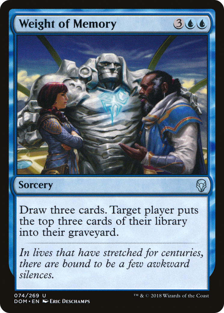 Image of Weight of Memory (DOM-074) - Dominaria