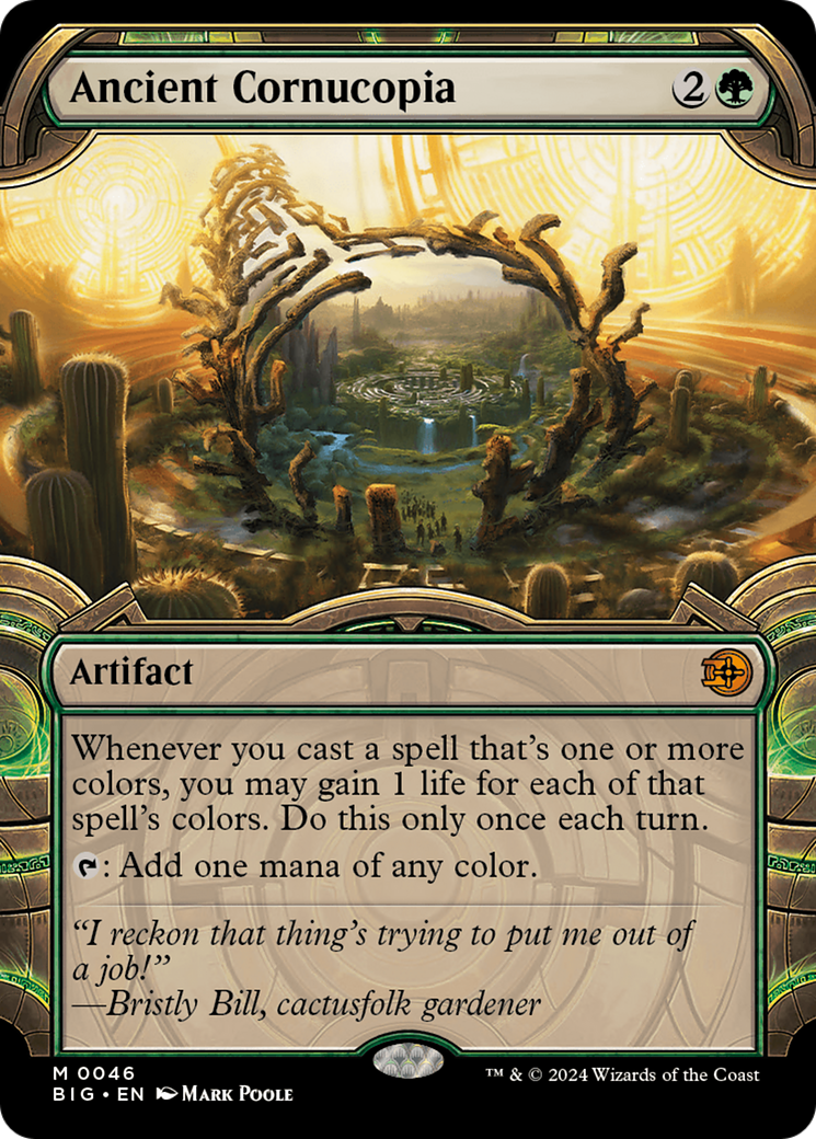 Image of Ancient Cornucopia (Showcase) (BIG-046) - The Big Score: (Showcase) Foil