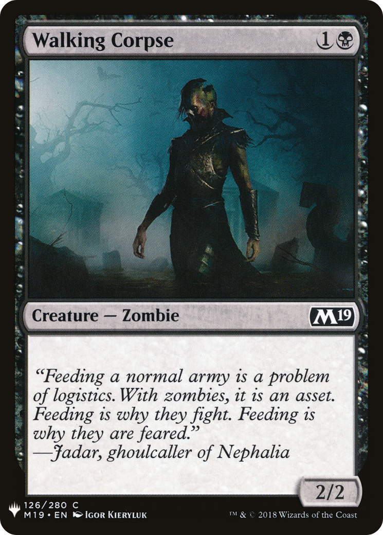 Image of Walking Corpse (LIST-126) - The List