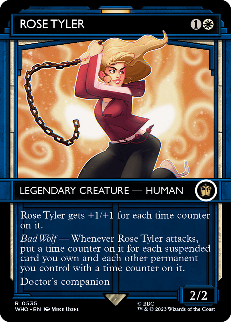 Image of Rose Tyler (Showcase) (WHO-535) - Doctor Who: (Showcase) (Borderless)