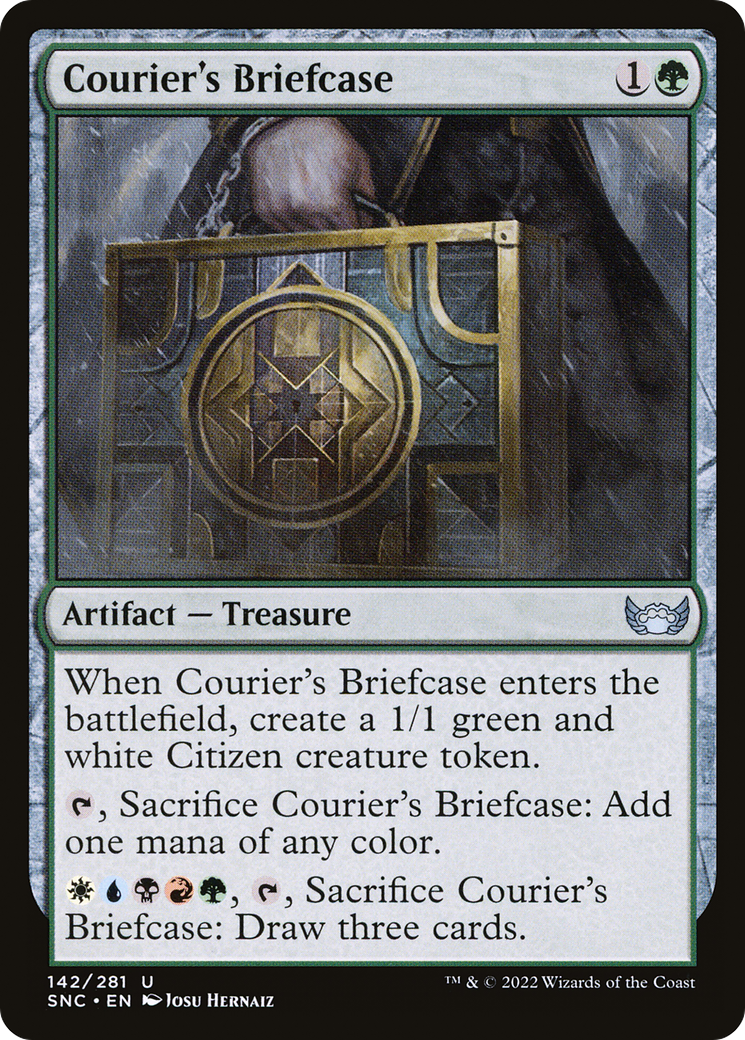 Image of Courier's Briefcase (SNC-142) - Streets of New Capenna