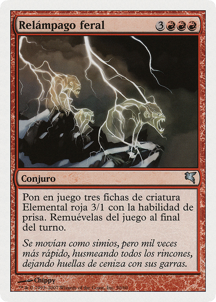Image of Feral Lightning (French) - 