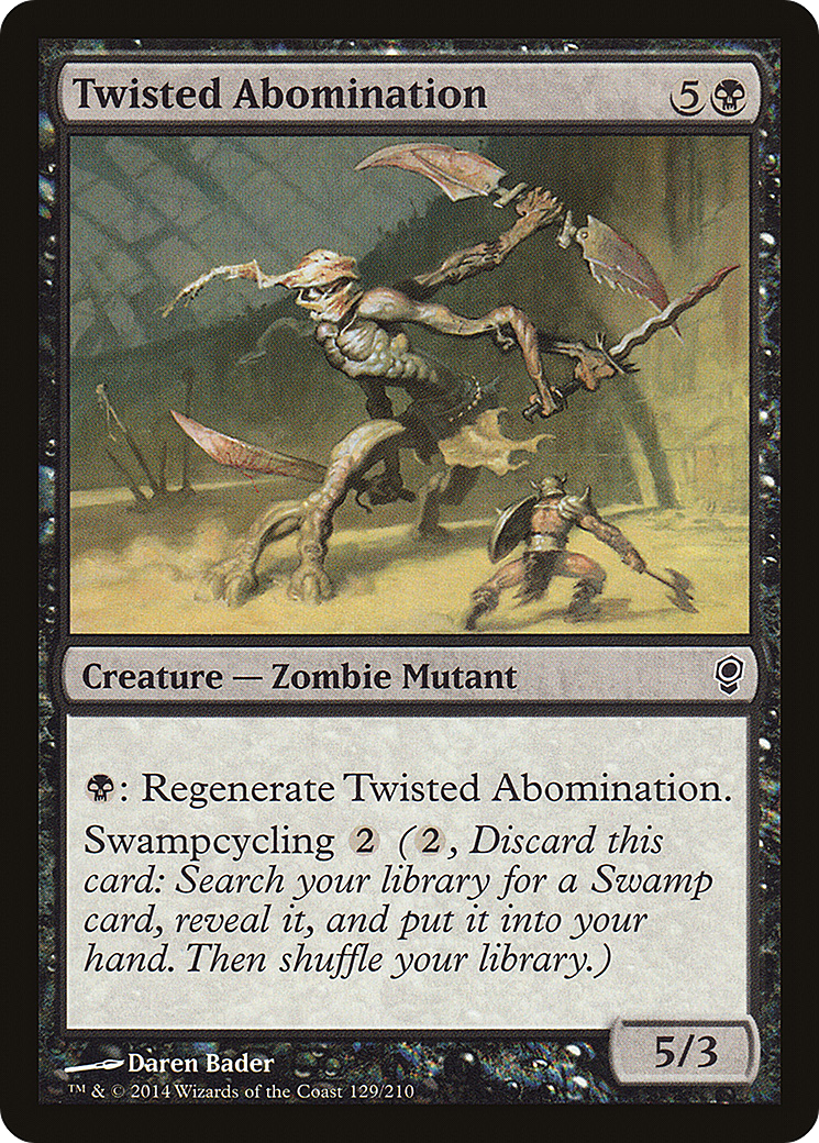 Image of Twisted Abomination (CNS-129) - Conspiracy Foil