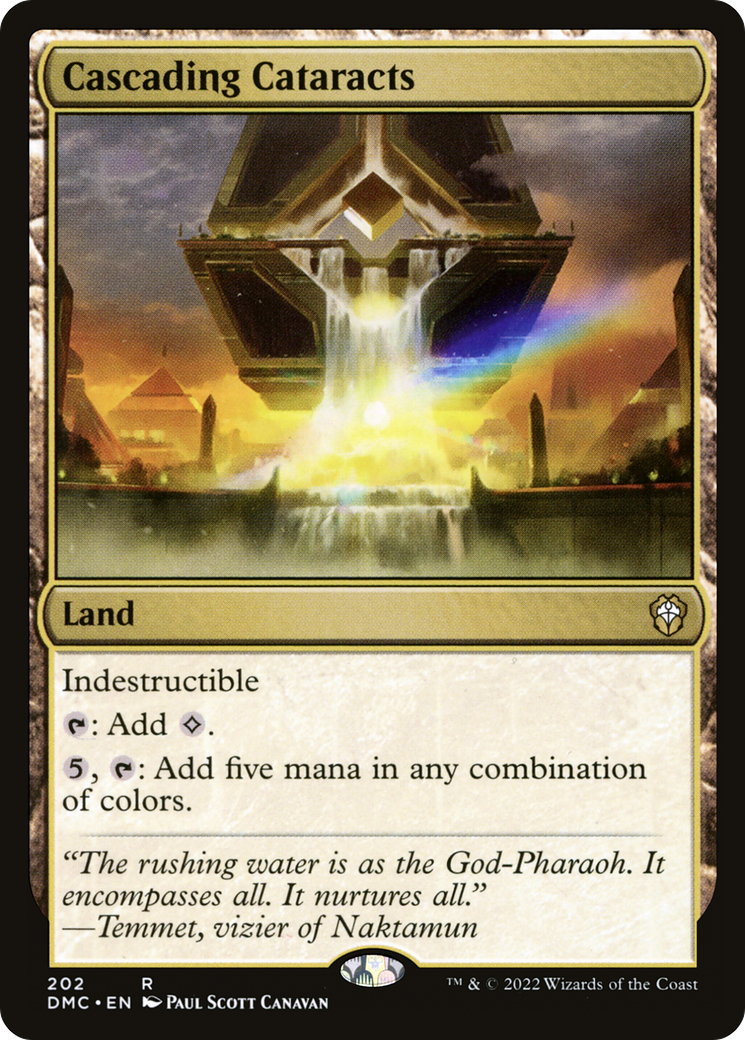 Image of Cascading Cataracts (DMC-202) - Dominaria United Commander