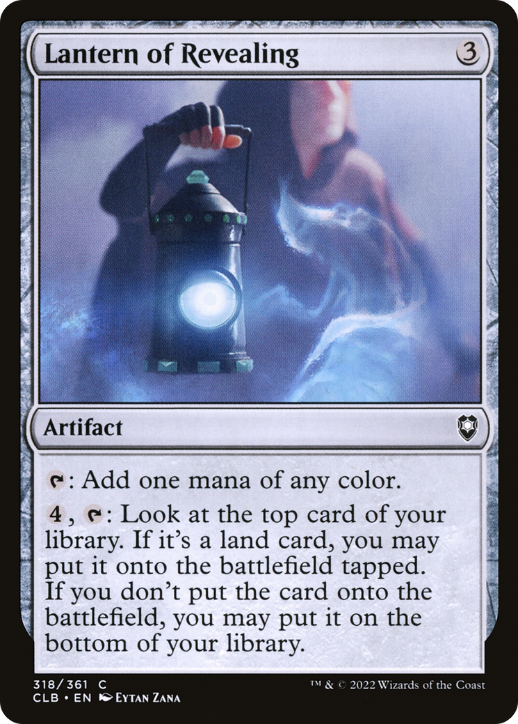 Image of Lantern of Revealing (CLB-318) - Commander Legends: Battle for Baldur's Gate