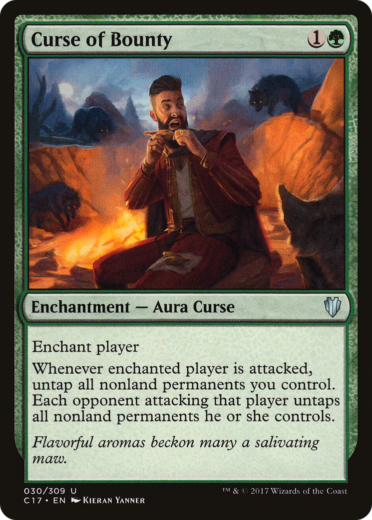 Image of Curse of Bounty (C17-030) - Commander 2017
