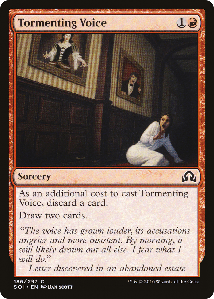Image of Tormenting Voice (SOI-186) - Shadows over Innistrad