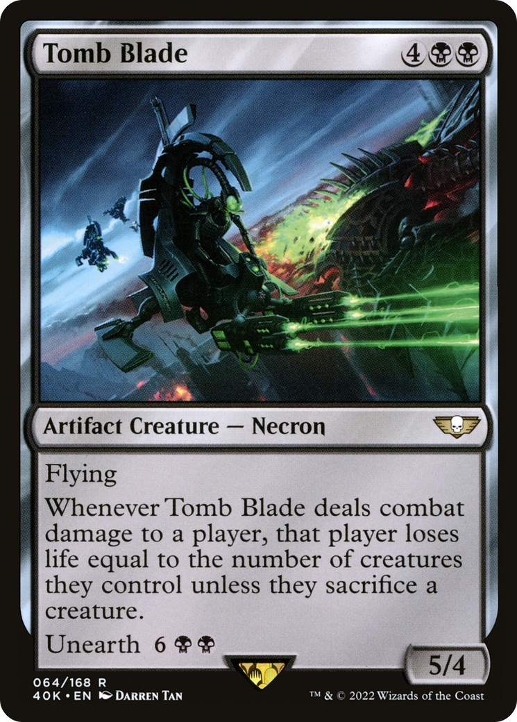 Image of Tomb Blade (40K-064) - Warhammer 40,000 Commander