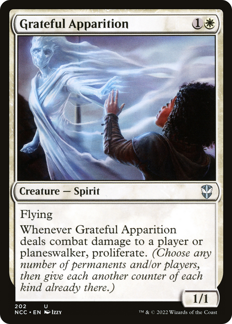 Image of Grateful Apparition (NCC-202) - New Capenna Commander