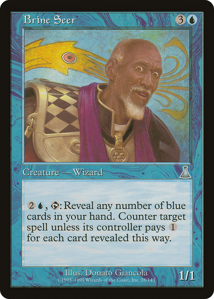 Image of Brine Seer (UDS-028) - Urza's Destiny