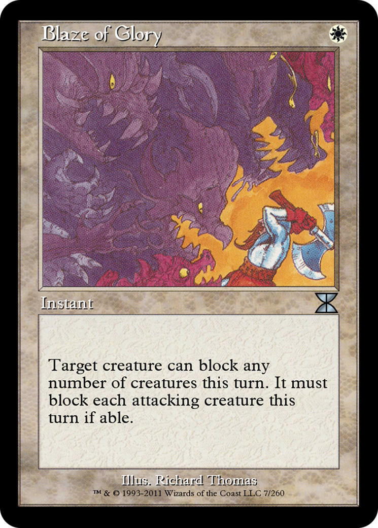 Image of Blaze of Glory (ME4-007) - Masters Edition IV