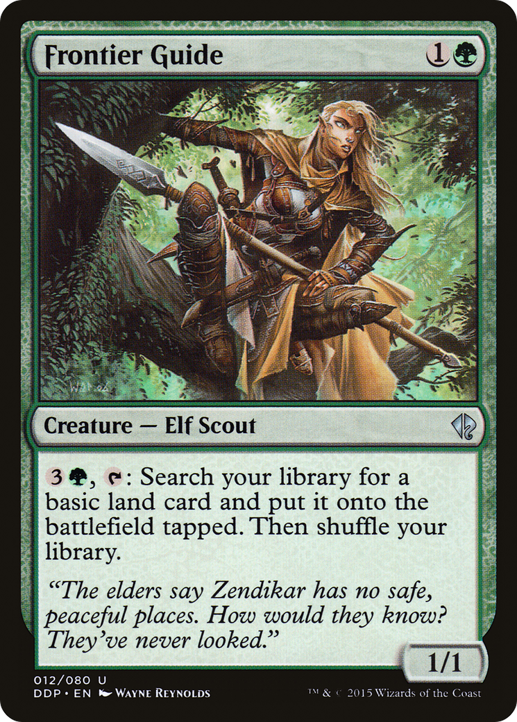 Image of Frontier Guide (DDP-012) - Duel Decks: Zendikar vs. Eldrazi