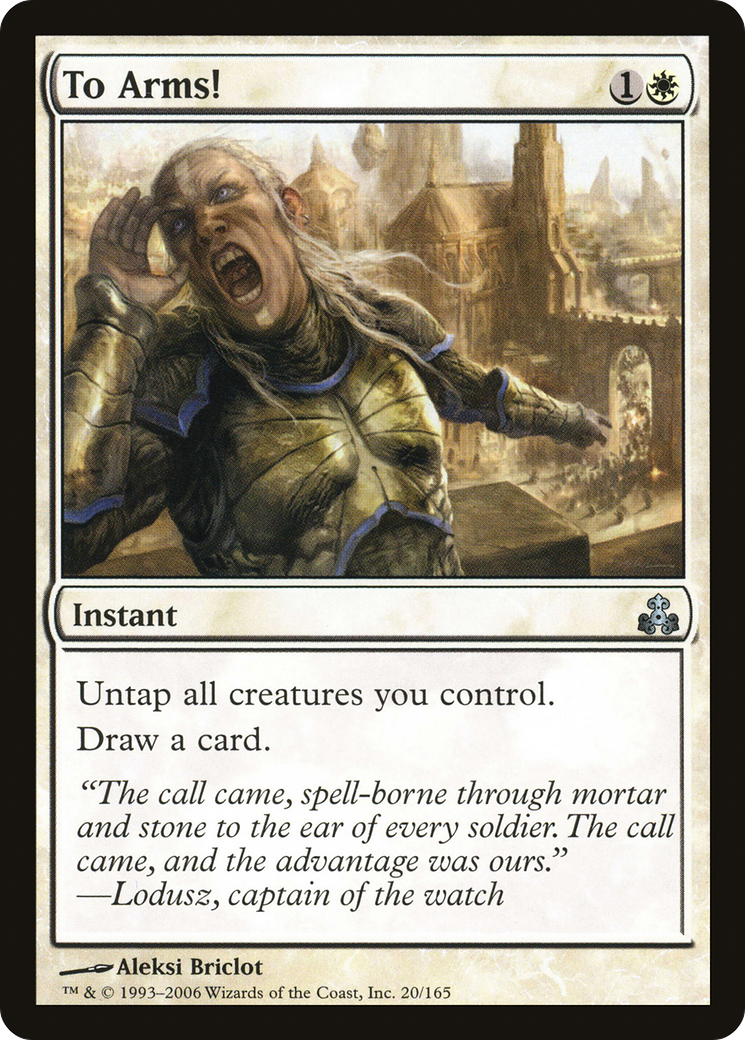 Image of To Arms! (GPT-020) - Guildpact Foil