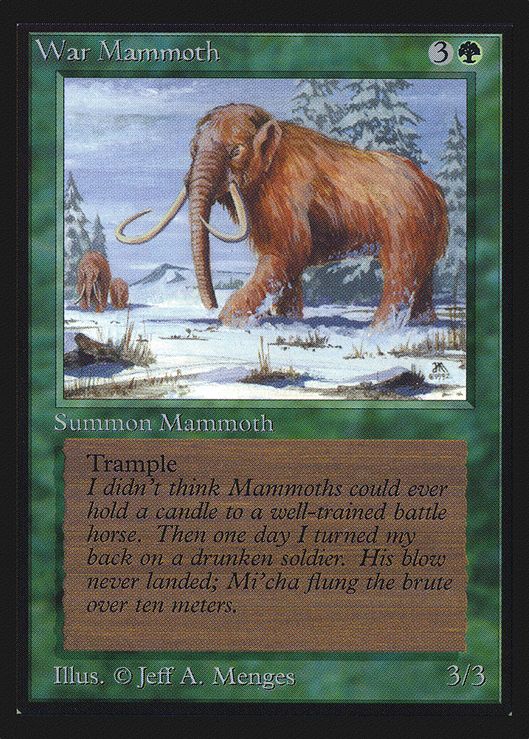 Image of War Mammoth (CE) (CED-) - Collectors' Edition