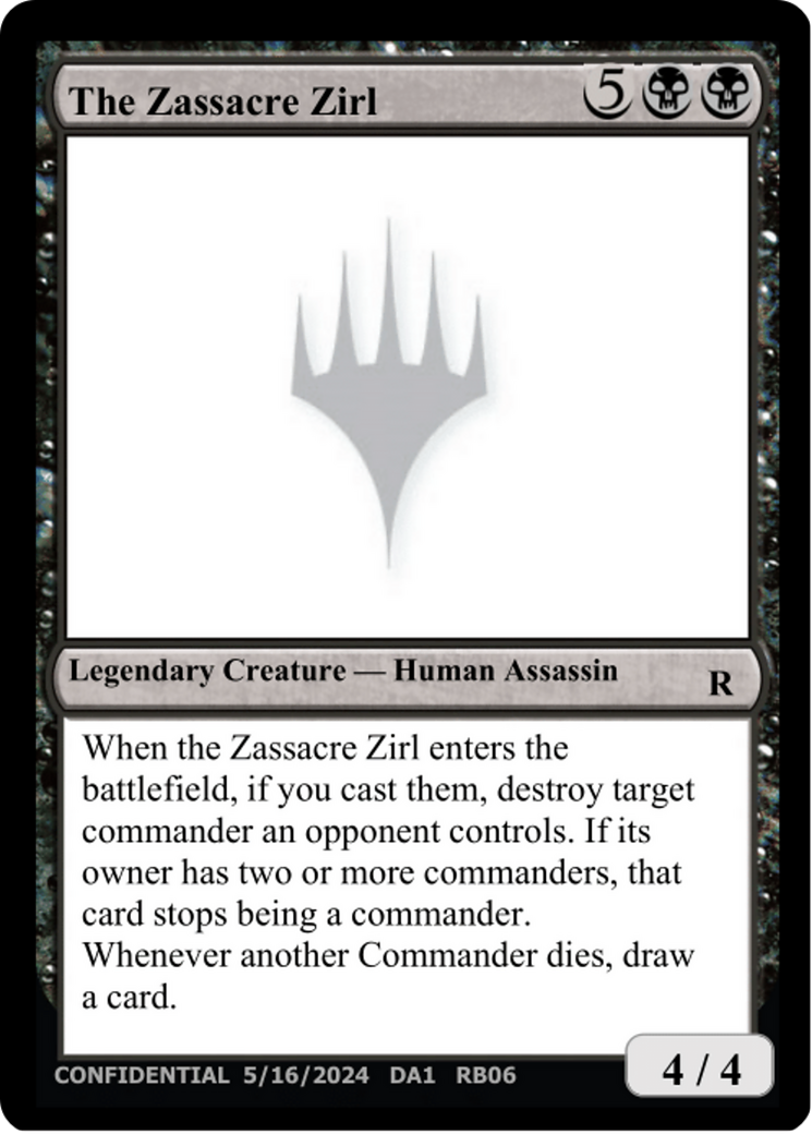 Image of The Zassacre Zirl (UNK-RB06) - Unknown Event