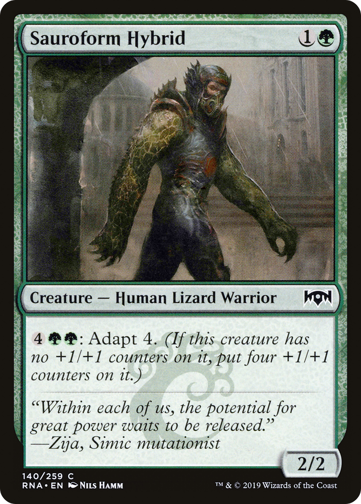 Image of Sauroform Hybrid (RNA-140) - Ravnica Allegiance Foil