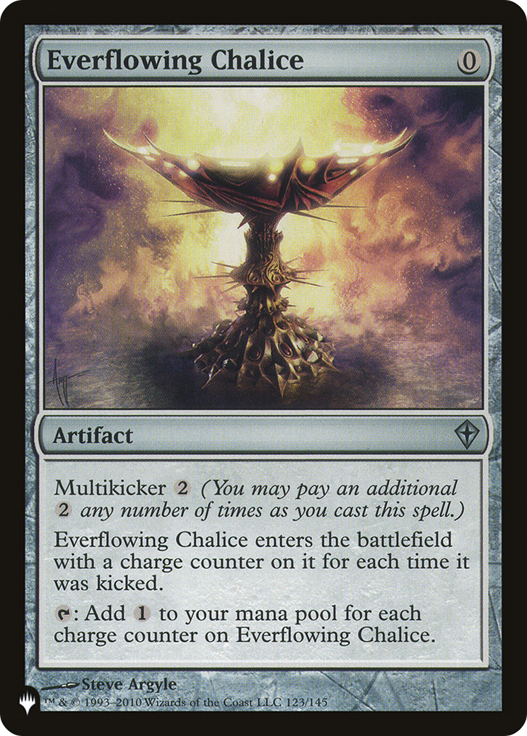 Image of Everflowing Chalice (LIST-123/145) - The List