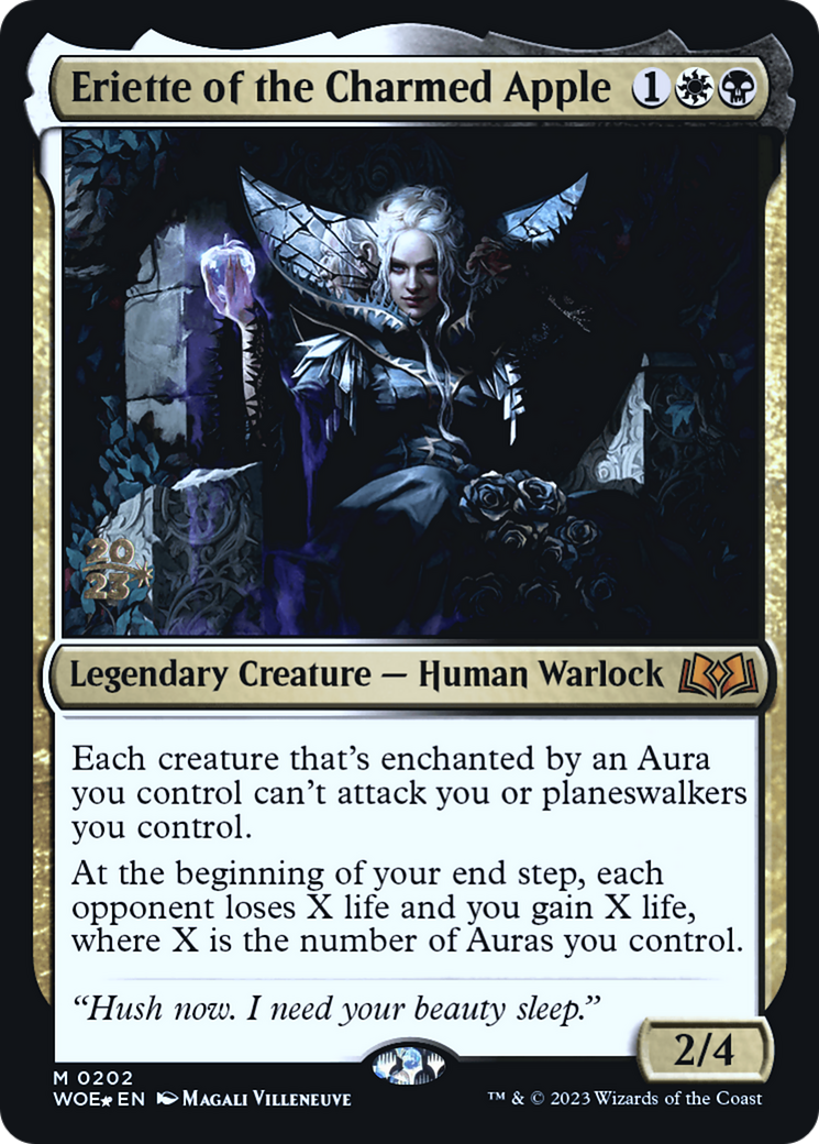 Image of Eriette of the Charmed Apple (PRE-202) - Wilds of Eldraine Promos Foil