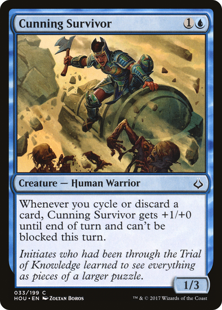 Image of Cunning Survivor (HOU-033) - Hour of Devastation