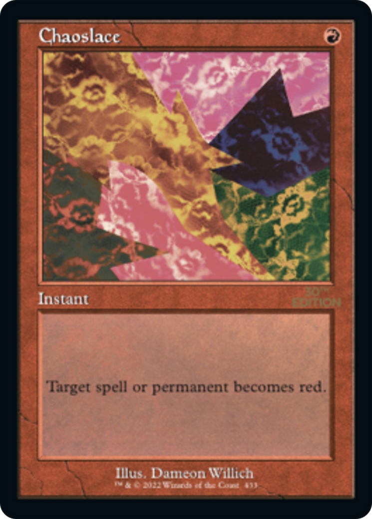 Image of Chaoslace (Retro Frame) (30A-433) - 30th Anniversary Edition