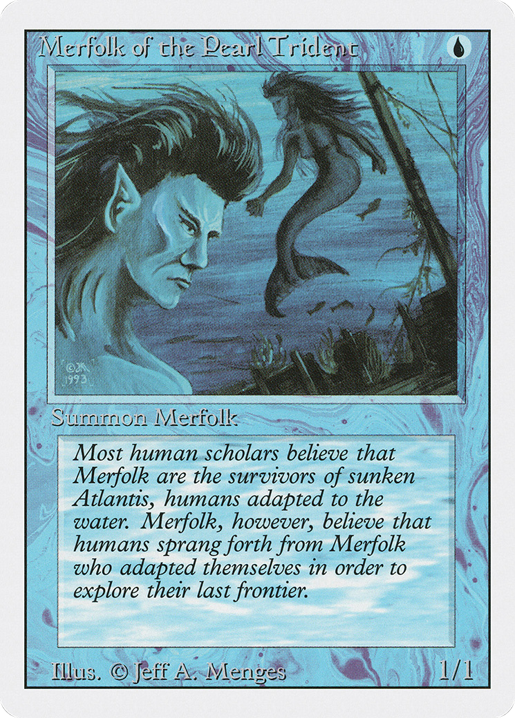 Image of Merfolk of the Pearl Trident (3ED-) - Revised Edition