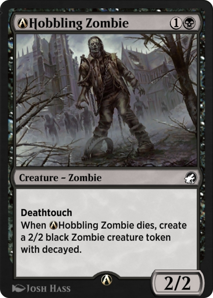 Image of A-Hobbling Zombie (MID-A-106) - Innistrad: Midnight Hunt