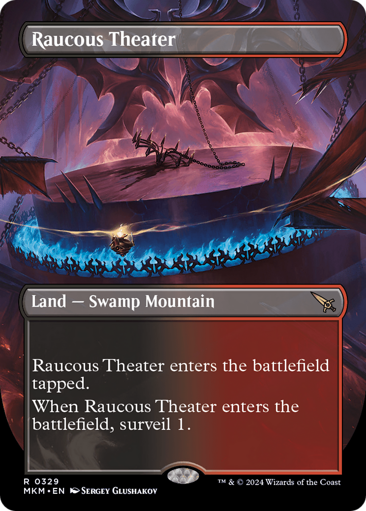 Image of Raucous Theater (Borderless) (MKM-329) - Murders at Karlov Manor (Borderless)