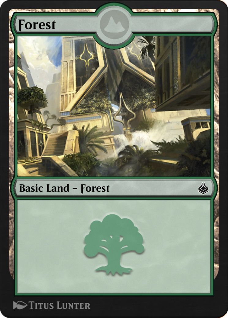 Image of Forest (AKR-296) - Amonkhet Remastered