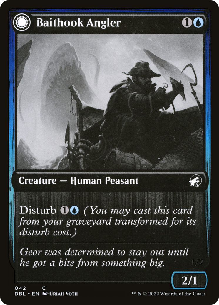 Image of Baithook Angler (DBL-042) - Innistrad: Double Feature: (Double Faced Transform)