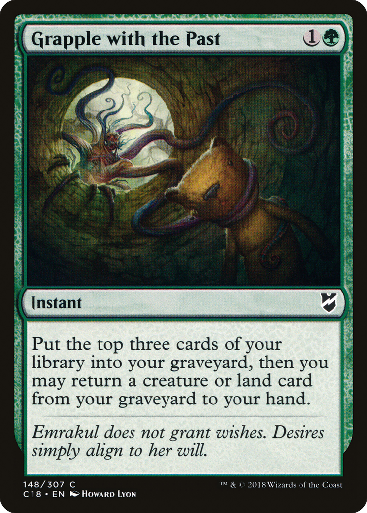 Image of Grapple with the Past (C18-148) - Commander 2018