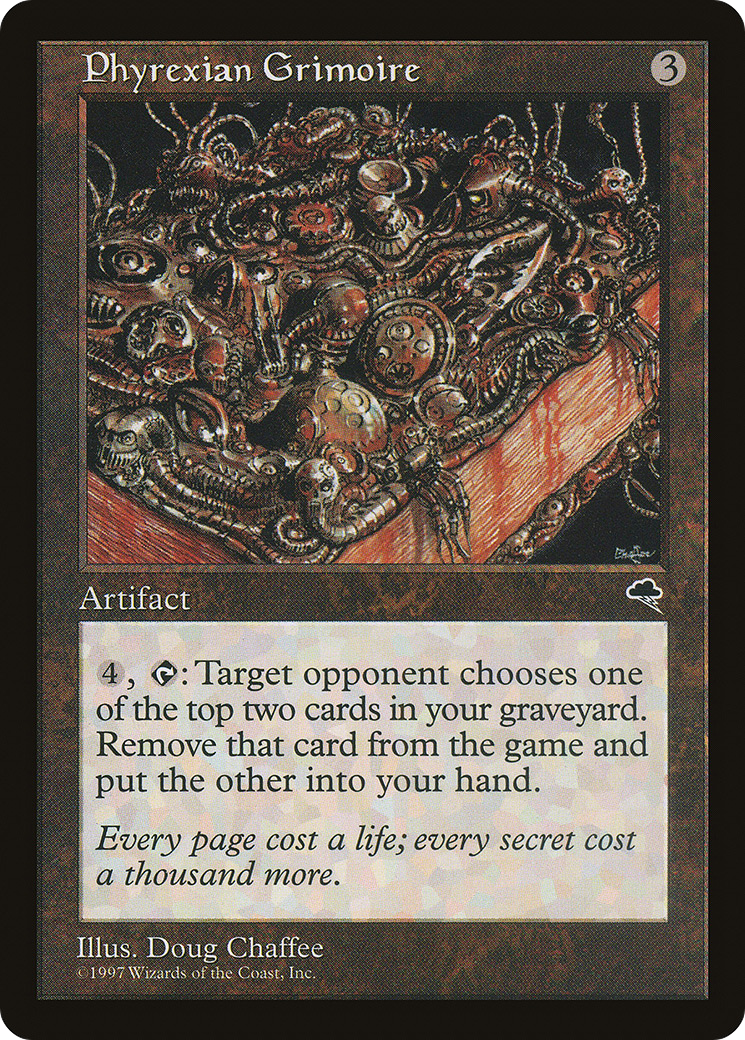 Image of Phyrexian Grimoire (TMP-301) - Tempest