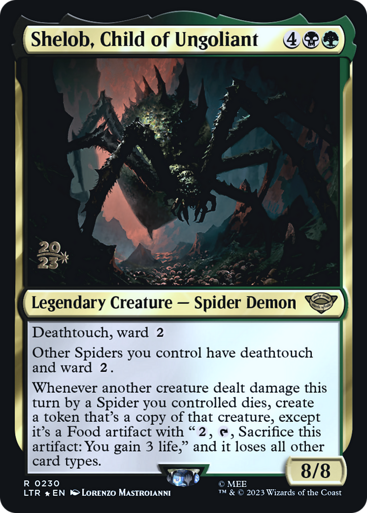 Image of Shelob, Child of Ungoliant (PRE-230) - Tales of Middle-earth Promos Foil