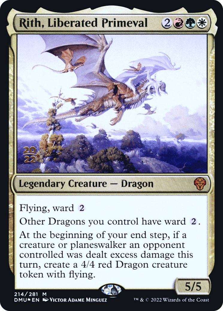 Image of Rith, Liberated Primeval (PRE-214) - Dominaria United Promos Foil