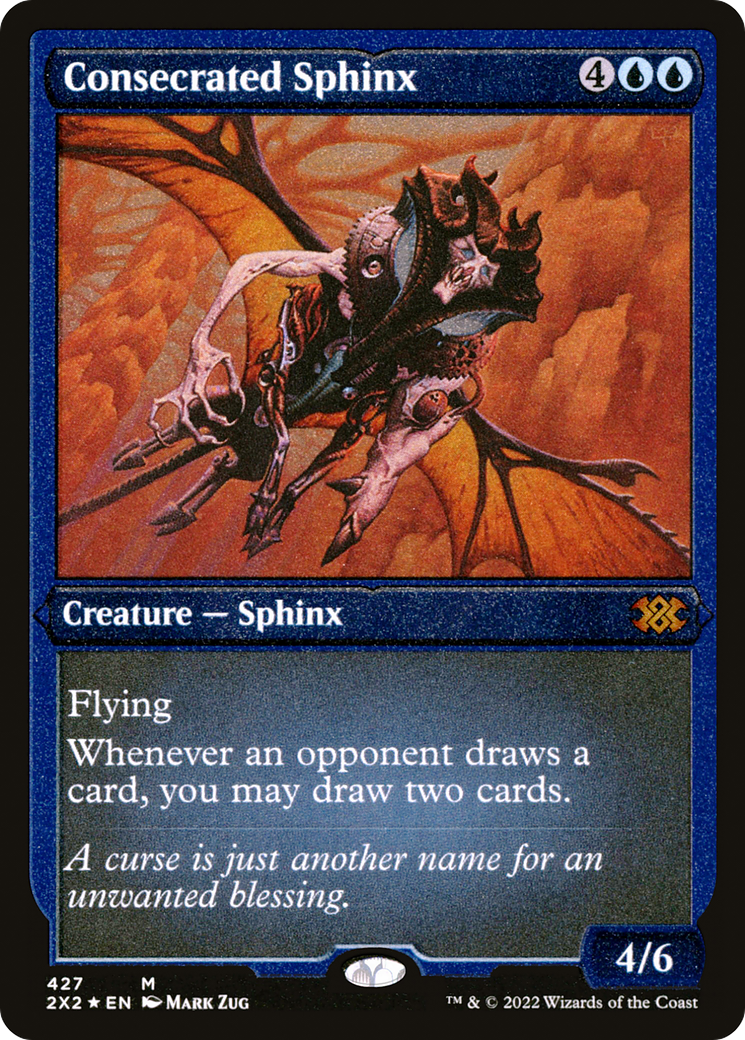 Image of Consecrated Sphinx (2X2-427) - Double Masters 2022 Foil