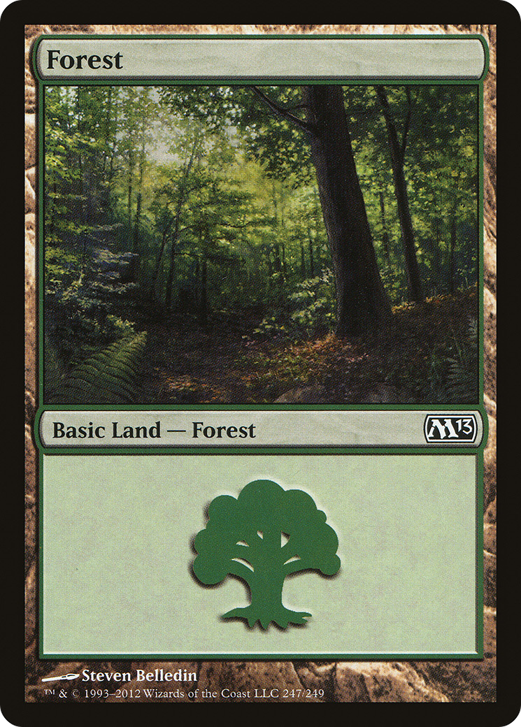 Image of Forest (247) (M13-247) - Magic 2013