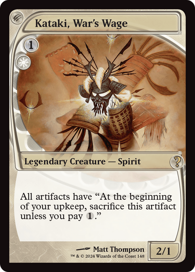 Image of Kataki, War's Wage (Future Sight) (MB2-148) - Mystery Booster 2