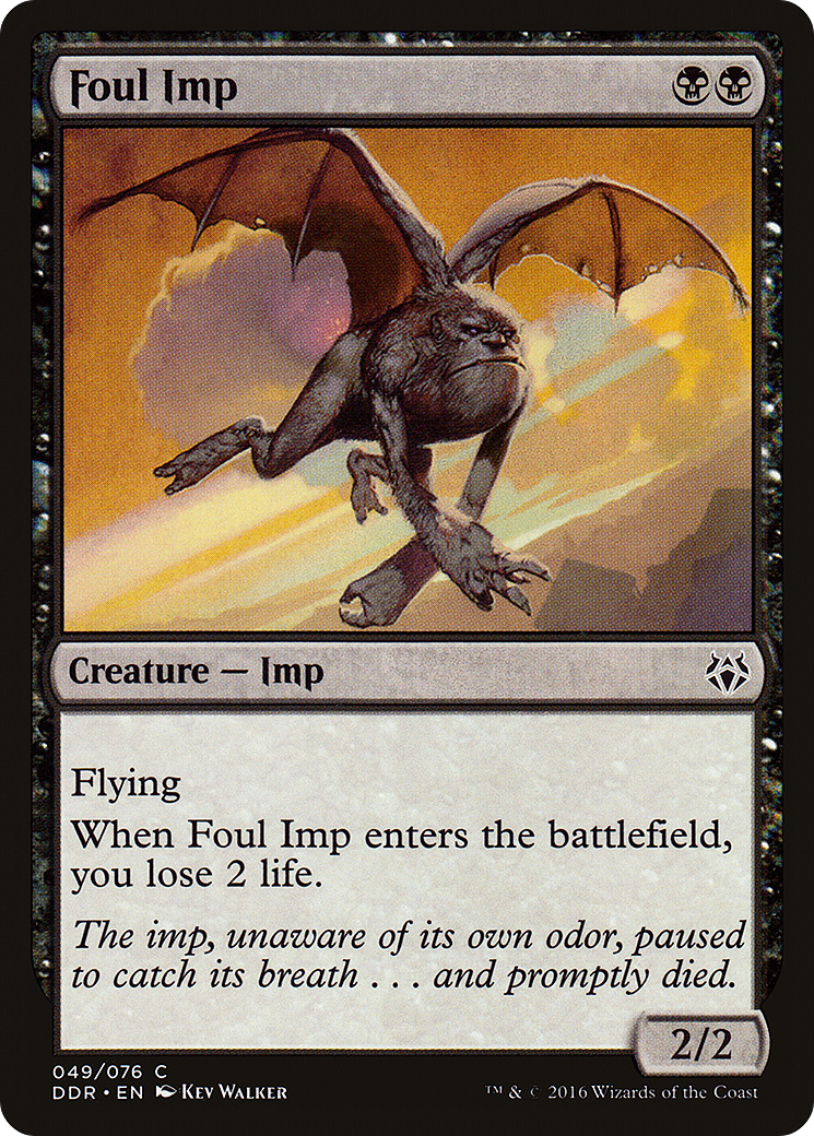Image of Foul Imp (DDR-049) - Duel Decks: Nissa vs. Ob Nixilis