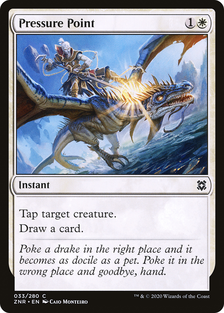 Image of Pressure Point (ZNR-033) - Zendikar Rising Foil