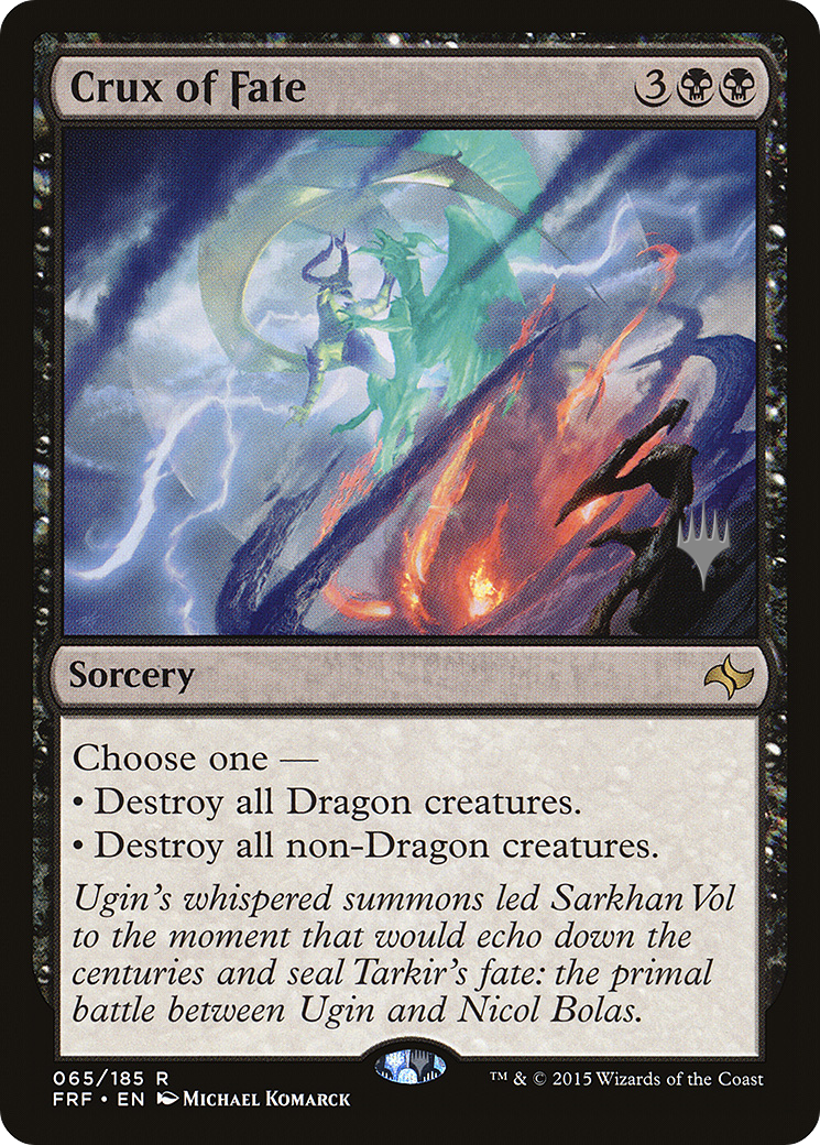 Image of Crux of Fate (PPIKO-065) - Fate Reforged Promos Foil