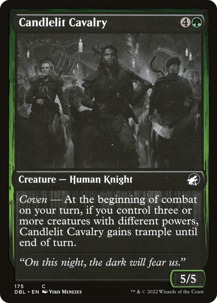 Image of Candlelit Cavalry (DBL-175) - Innistrad: Double Feature