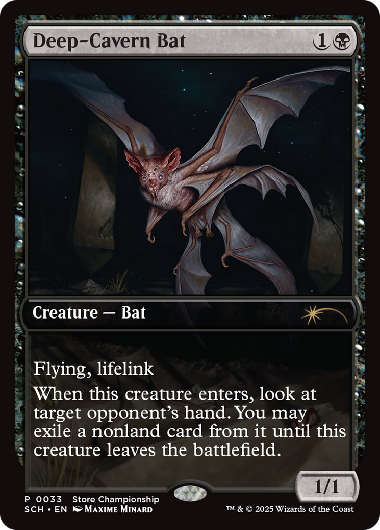 Image of Deep-Cavern Bat (GAME-033) - Store Championships
