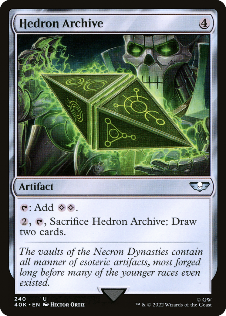 Image of Hedron Archive (40K-240) - Warhammer 40,000 Commander