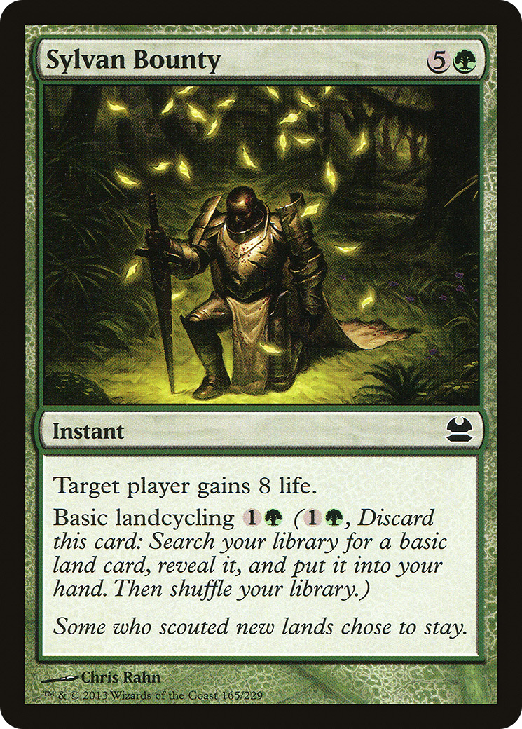 Image of Sylvan Bounty (MMA-165) - Modern Masters Foil